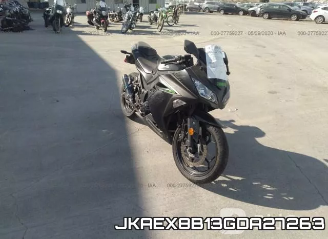 JKAEX8B13GDA27263 2016 Kawasaki EX300, B