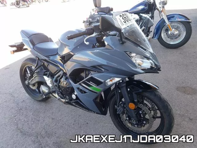 JKAEXEJ17JDA03040 2018 Kawasaki EX650, J