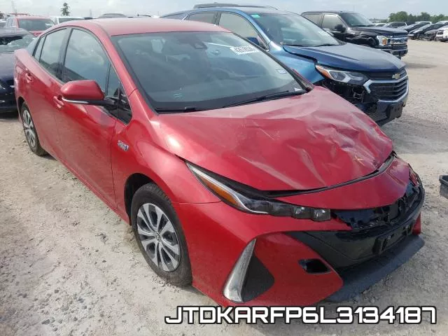 JTDKARFP6L3134187 2020 Toyota Prius, LE
