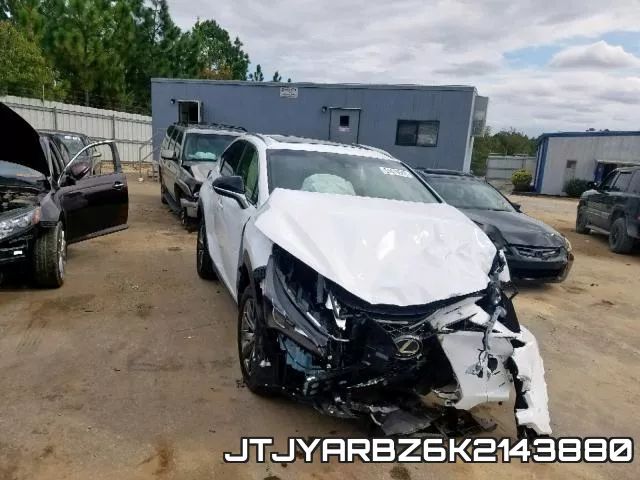 JTJYARBZ6K2143880 2019 Lexus NX, 300 Base