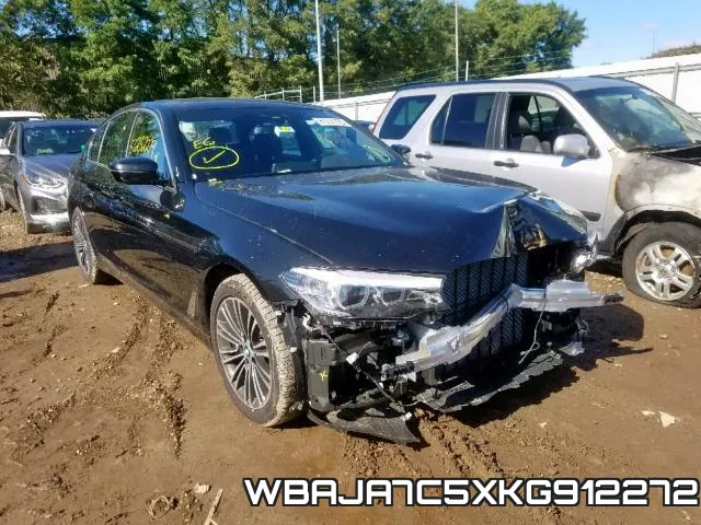 WBAJA7C5XKG912272 2019 BMW 5 Series, 530 XI