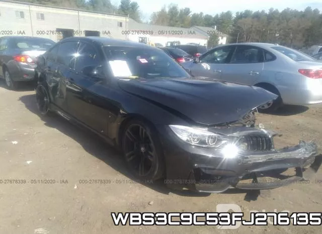 WBS3C9C53FJ276135 2015 BMW M3