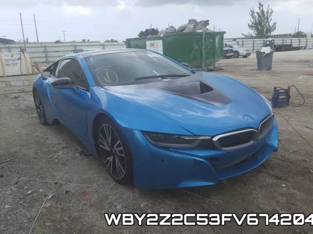 WBY2Z2C53FV674204 2015 BMW I8