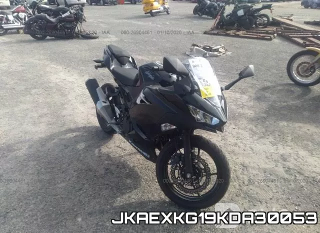 JKAEXKG19KDA30053 2019 Kawasaki EX400