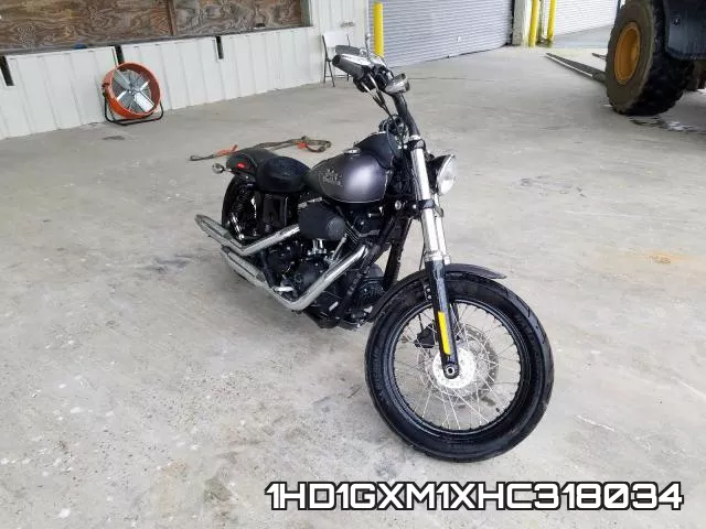 1HD1GXM1XHC318034 2017 Harley-Davidson FXDB, Dyna Street Bob