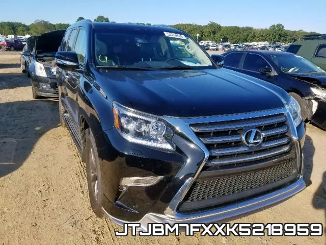 JTJBM7FXXK5218959 2019 Lexus GX, 460