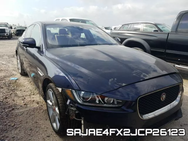 SAJAE4FX2JCP26123 2018 Jaguar XE, Prestige