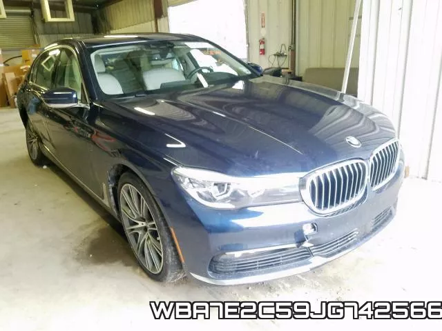 WBA7E2C59JG742566 2018 BMW 7 Series, 740 I