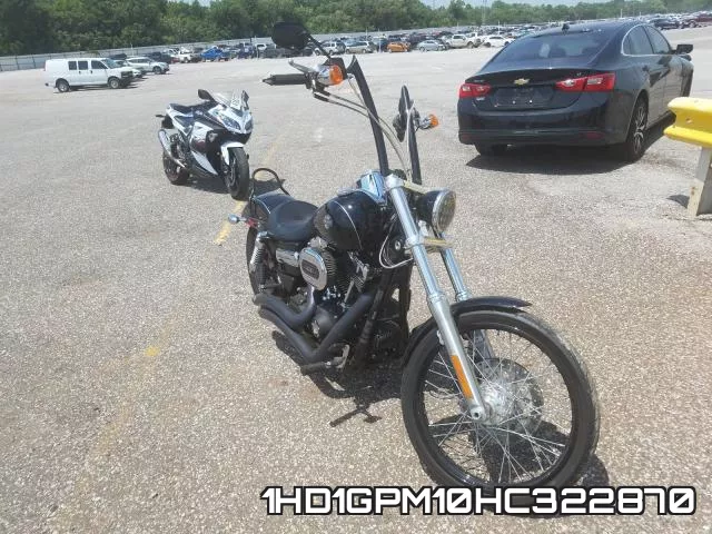1HD1GPM10HC322870 2017 Harley-Davidson FXDWG, Dyna Wide Glide