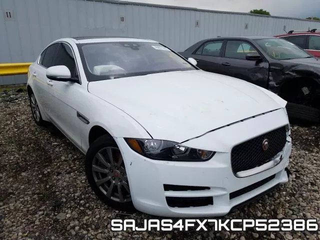 SAJAS4FX7KCP52386 2019 Jaguar XE