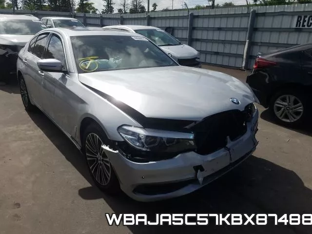 WBAJA5C57KBX87488 2019 BMW 5 Series, 530 I