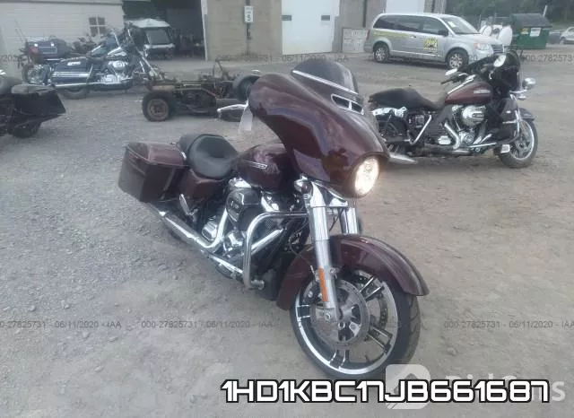 1HD1KBC17JB661687 2018 Harley-Davidson FLHX, Street Glide