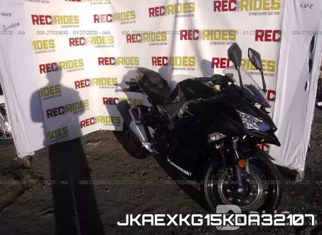 JKAEXKG15KDA32107 2019 Kawasaki EX400