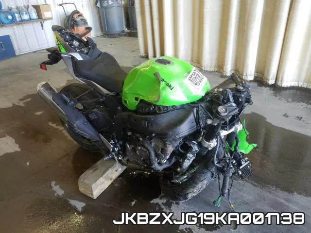 JKBZXJG19KA001738 2019 Kawasaki ZX636, K