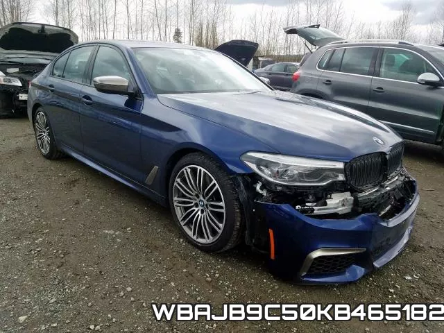 WBAJB9C50KB465182 2019 BMW 5 Series, M550XI
