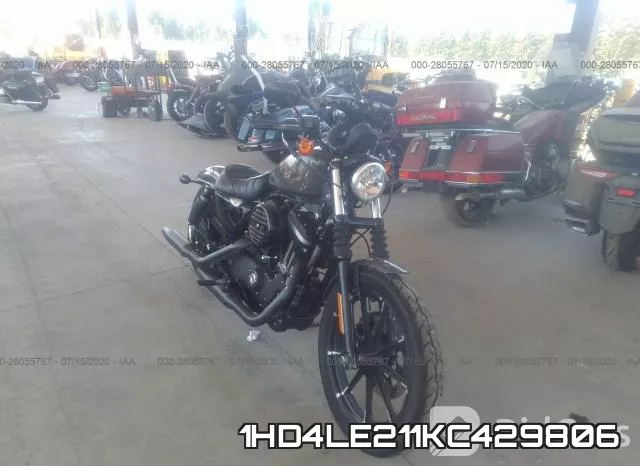 1HD4LE211KC429806 2019 Harley-Davidson XL883, N