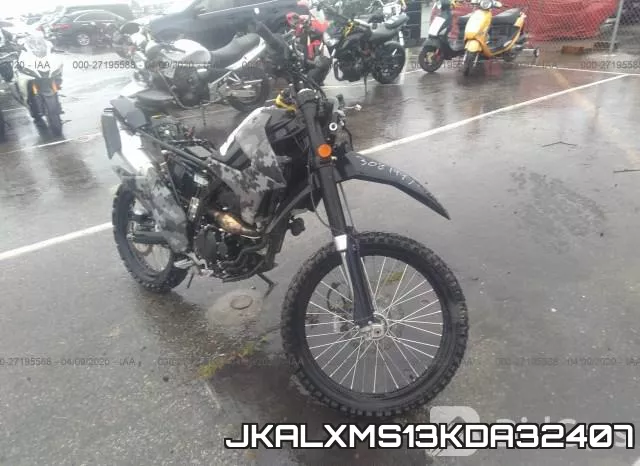 JKALXMS13KDA32407 2019 Kawasaki KLX250, S