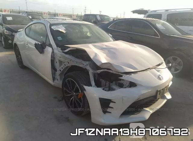 JF1ZNAA13H8706792 2017 Toyota 86, Special Edition