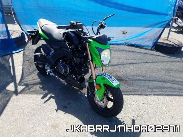 JKABRRJ17HDA02971 2017 Kawasaki BR125, J