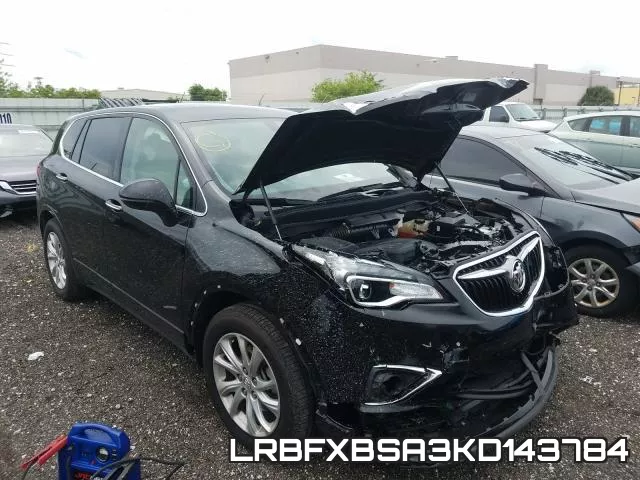 LRBFXBSA3KD143784 2019 Buick Envision, Preferred
