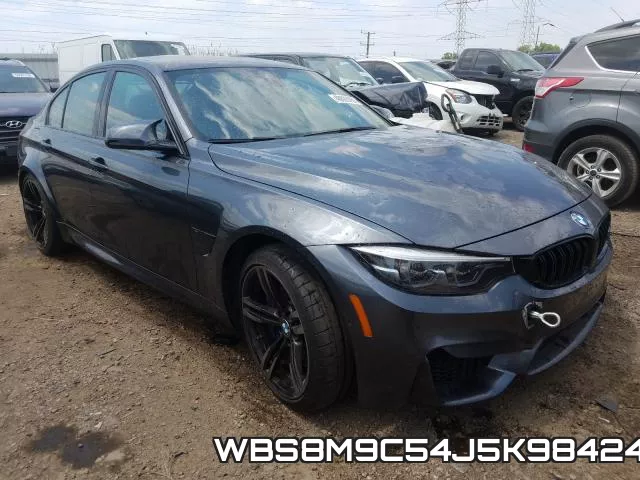 WBS8M9C54J5K98424 2018 BMW M3