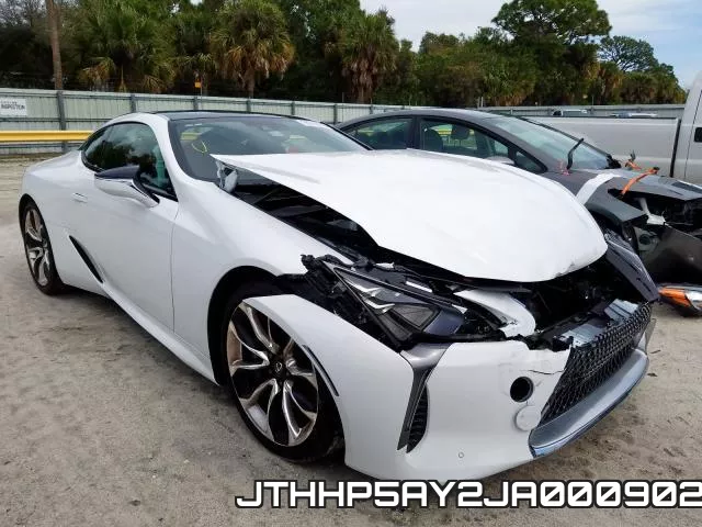 JTHHP5AY2JA000902 2018 Lexus LC, 500