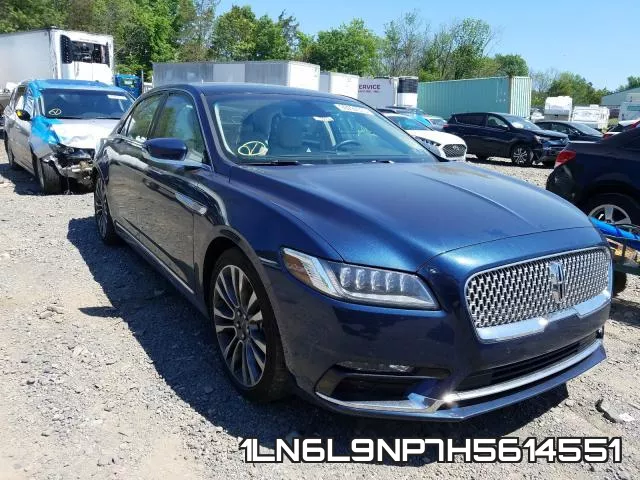 1LN6L9NP7H5614551 2017 Lincoln Continental,  Reserve
