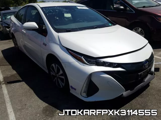 JTDKARFPXK3114555 2019 Toyota Prius