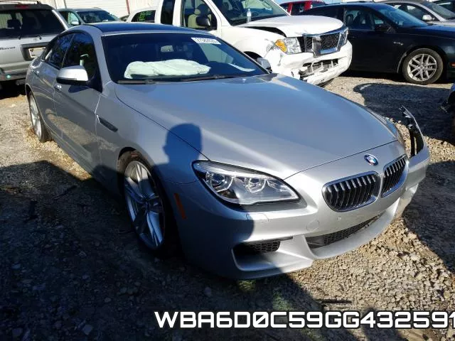 WBA6D0C59GG432591 2016 BMW 6 Series, 640 I Gran Coupe