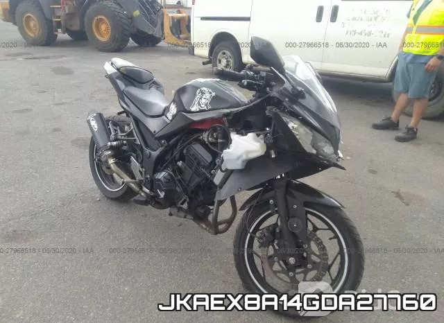JKAEX8A14GDA27760 2016 Kawasaki EX300, A
