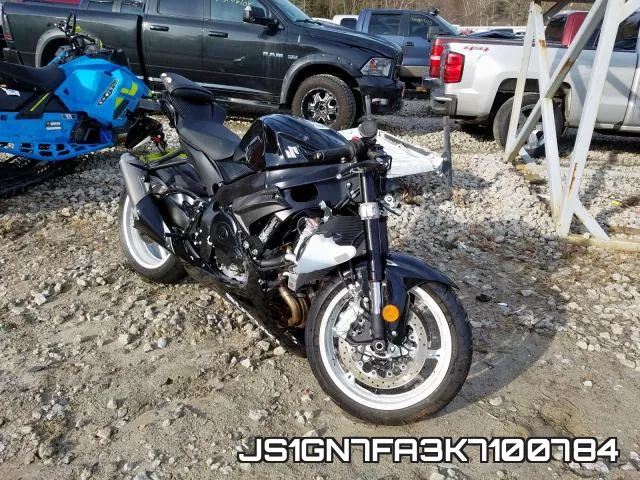 JS1GN7FA3K7100784 2019 Suzuki GSX-R600