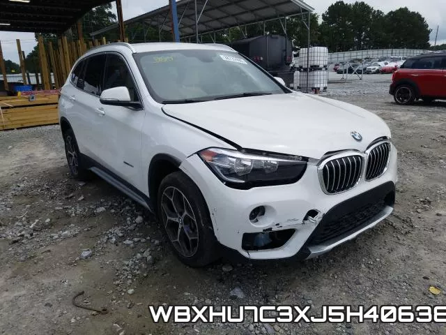 WBXHU7C3XJ5H40638 2018 BMW X1, Sdrive28I