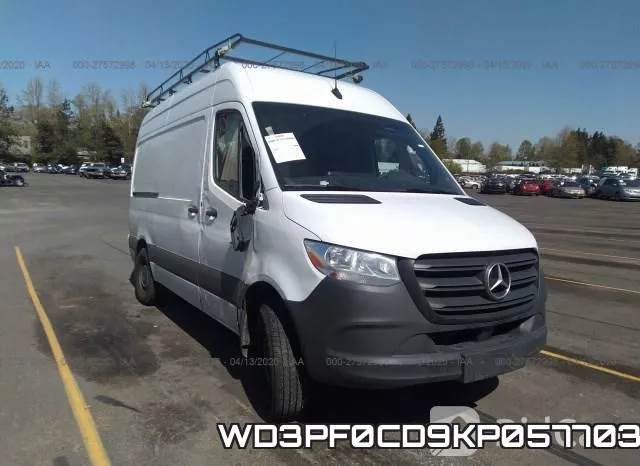 WD3PF0CD9KP057703 2019 Mercedes-Benz Sprinter, Cargo Van