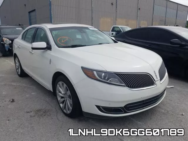 1LNHL9DK6GG601789 2016 Lincoln MKS
