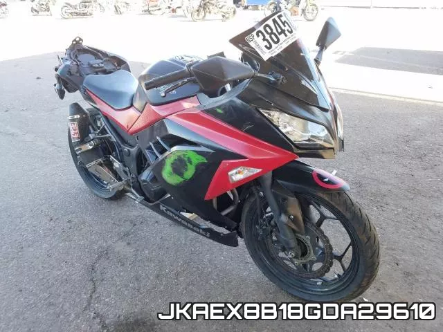 JKAEX8B18GDA29610 2016 Kawasaki EX300, B