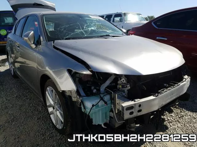 JTHKD5BH2H2281259 2017 Lexus CT, 200