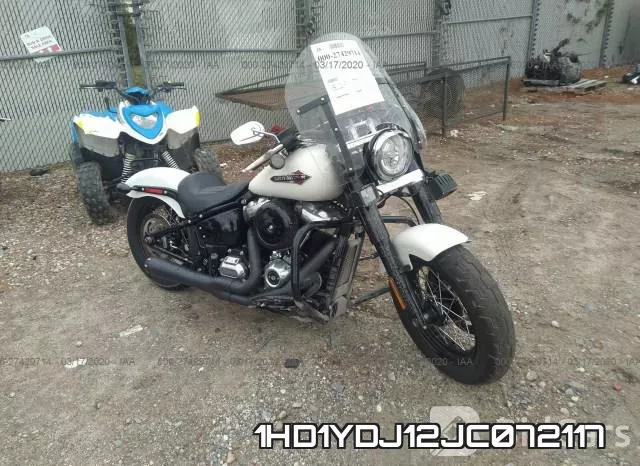 1HD1YDJ12JC072117 2018 Harley-Davidson FLSL, Softail Slim