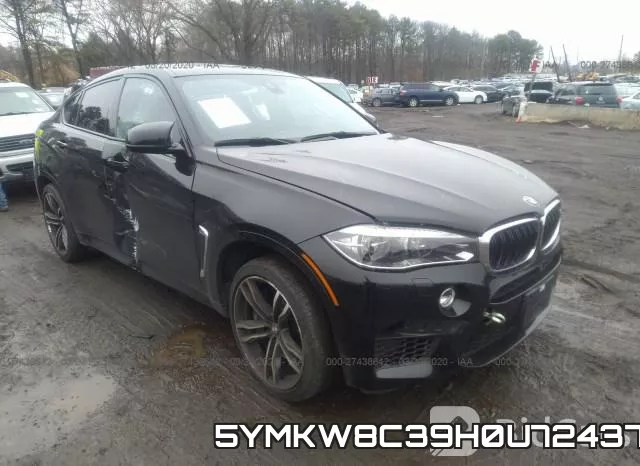 5YMKW8C39H0U72437 2017 BMW X6, M