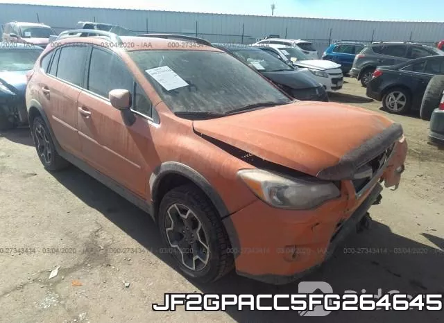 JF2GPACC5FG264645 2015 Subaru XV, Crosstrek 2.0 Premium