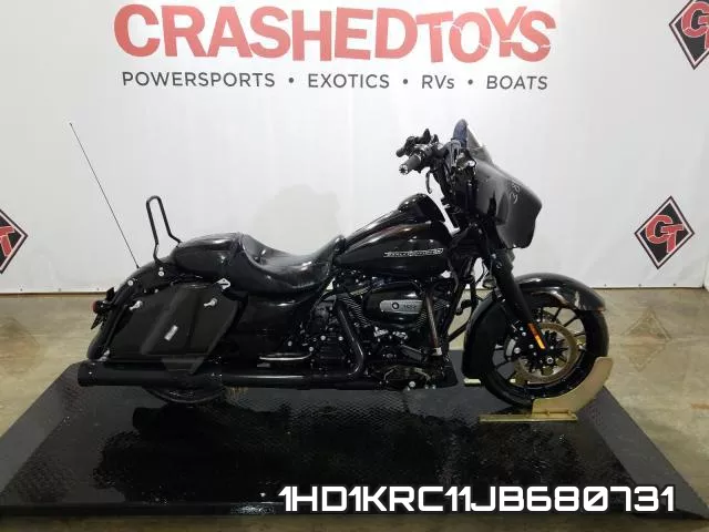 1HD1KRC11JB680731 2018 Harley-Davidson FLHXS, Street Glide Special