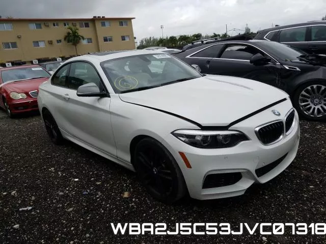 WBA2J5C53JVC07318 2018 BMW 2 Series, M240I
