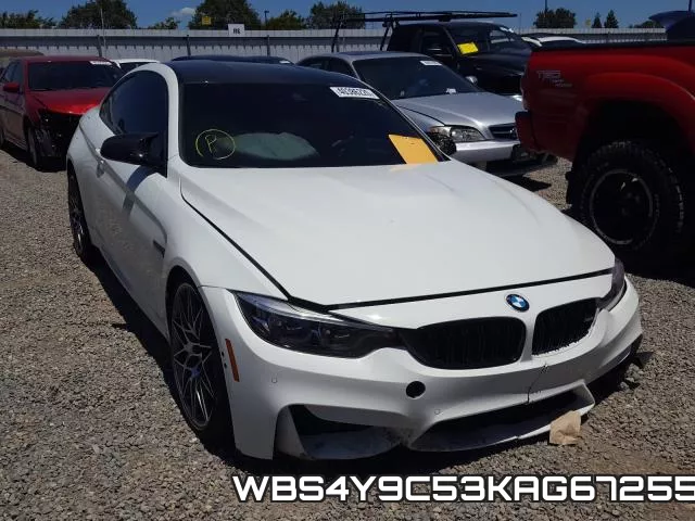 WBS4Y9C53KAG67255 2019 BMW M4