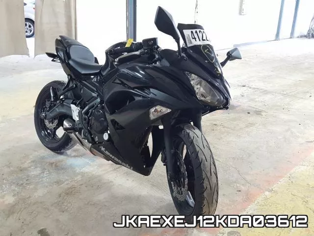JKAEXEJ12KDA03612 2019 Kawasaki EX650, J