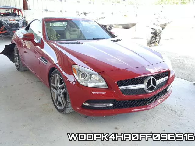 WDDPK4HA0FF096916 2015 Mercedes-Benz SLK-Class,  250