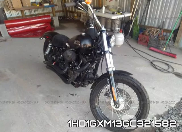 1HD1GXM13GC321582 2016 Harley-Davidson FXDB, Dyna Street Bob