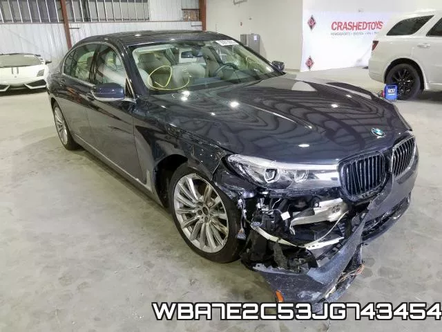 WBA7E2C53JG743454 2018 BMW 7 Series, 740 I