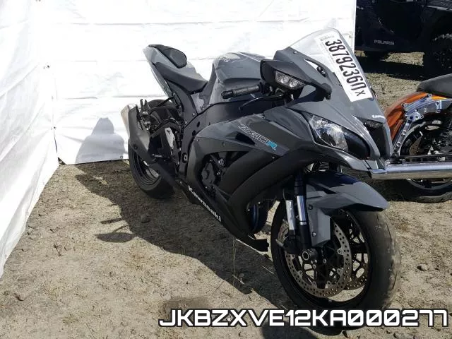 JKBZXVE12KA000277 2019 Kawasaki ZX1002