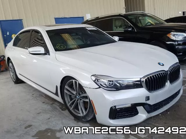WBA7E2C56JG742492 2018 BMW 7 Series, 740 I