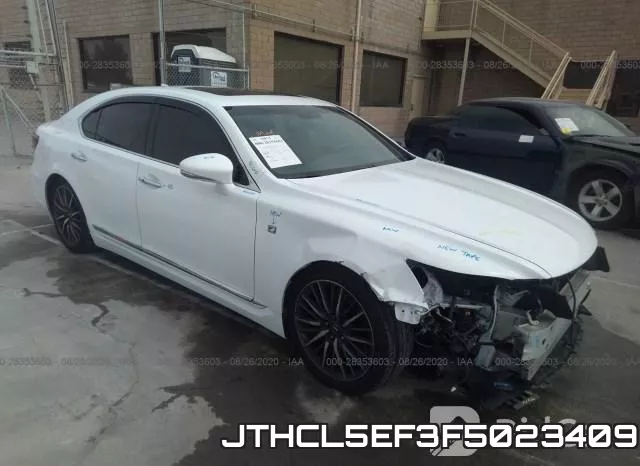 JTHCL5EF3F5023409 2015 Lexus LS, 460