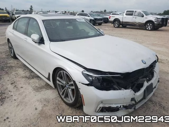 WBA7F0C50JGM22943 2018 BMW 7 Series, 750 I